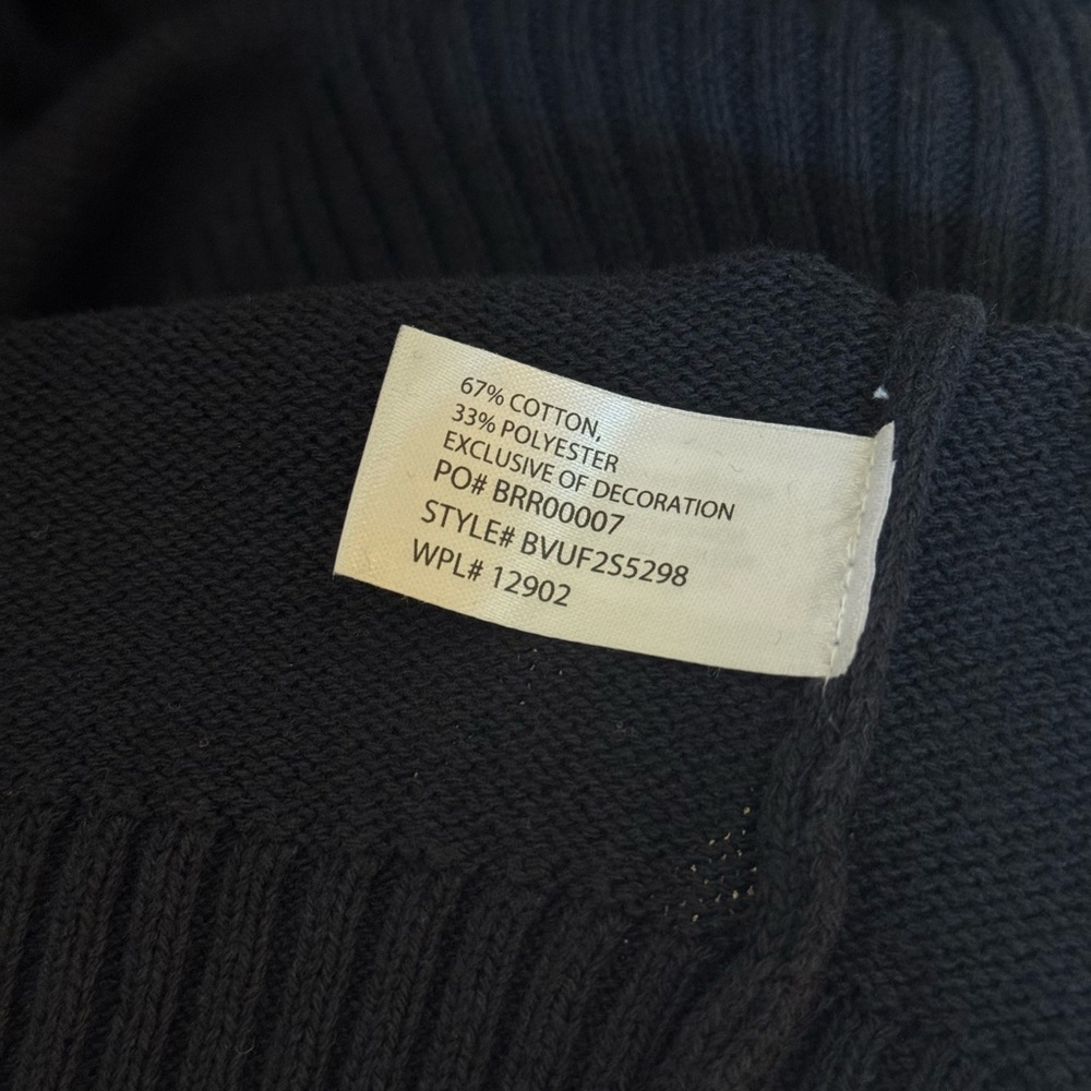 U.S. Polo Assn. Men's Dark Blue Zip-Up Sweater - Picture 7 of 8